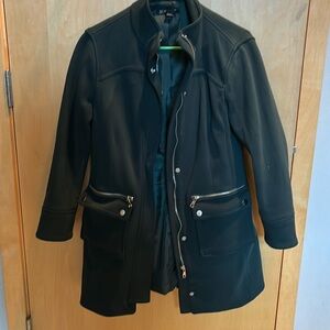 Dark green Petite Medium pea coat